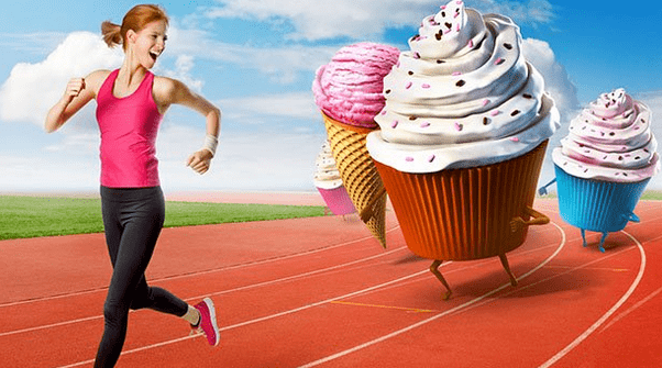 Dieta e esporte para perda rápida de peso